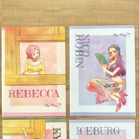 6 One Piece Emotional Stories Ichiban Kuji Visual Art‎ Sheet Clear File Poster - Picture 4 of 11